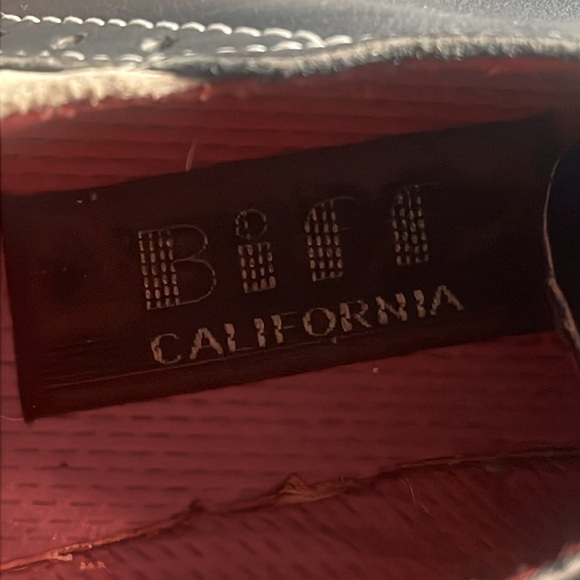 Vintage Biff California Oxford Shoes Tan and Navy Shoes - Picture 9 of 11